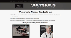 Desktop Screenshot of nobcor.com